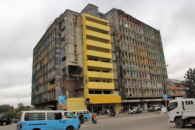 Prédio da Fapa no Huambo