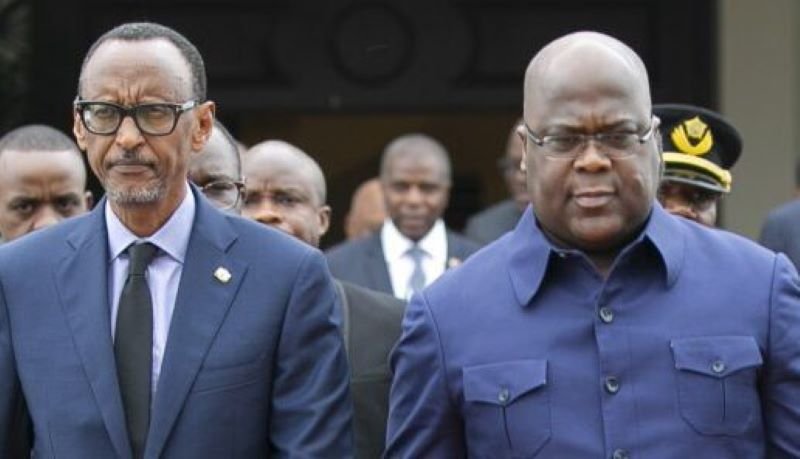 Kagame + Tshisekedi