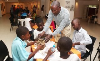 Fernando Nunes foi promotor do projecto "Criança Criativa" em 2017